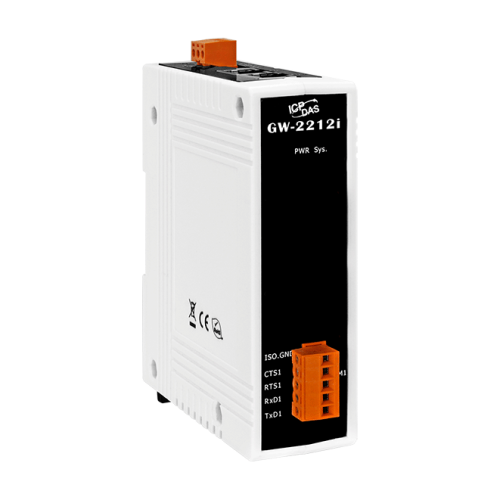GW-2212i CR Modbus/TCP to RTU/ASCII Gateway with 2-port Ethernet Switch and 1 Isolated RS-232 Port (RoHS) | код 00-06134799 | ICP DAS GW-2212i CR Modbus/TCP to RTU/ASCII Gateway with 2-port Ethernet Switch and 1 Isolated RS-232 Port (RoHS) | код 00-06134799 | ICP DAS