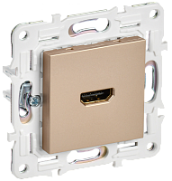 SKANDY Роз. HDMI SK-H01Sa песоч. IEK | код SK-H10-K98 | IEK