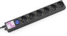 Сетевой фильтр Powercube SPG6-B1,9M 1.9м (6 розеток) черный (коробка) | код 1993066 | POWERCUBE