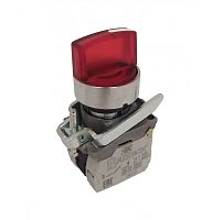 Переключатель Briswik КПЕ 1120 -РЛС 24В красный IP40 УХЛ3 10А 2но+0нз | код aD-XB-0Ai-3222 | Briswik