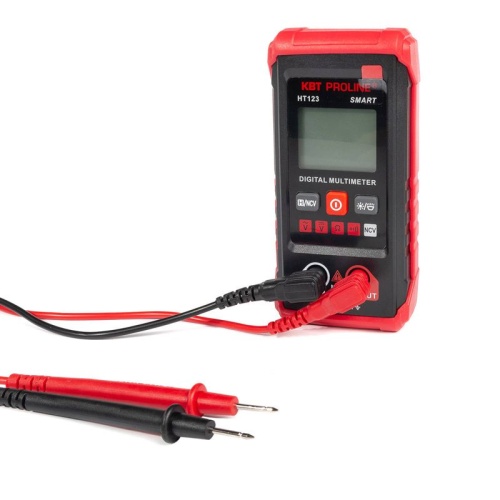 Мультиметр цифровой SMART KT 123 | код 88550 | КВТ фото 4