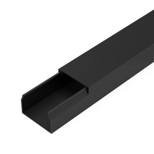 Кабель-канал черный 2-й замок в п/э 25х16 мм (50 м/уп) Промрукав | код PR03.0212 | ПРОМРУКАВ Кабель-канал черный 2-й замок в п/э 25х16 мм (50 м/уп) Промрукав | код PR03.0212 | ПРОМРУКАВ