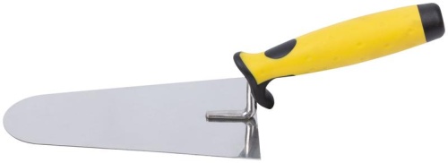 Мастерок нержавеющий, мягкая ручка, Профи, бетонщика 180 мм | код 5072 | FIT фото 2