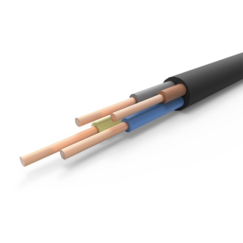 Кабель промышленный гибкий КГтп-ХЛ 4х2,5 (3х2,5+1х1,5) мм кв, длина 20 метров, ГОСТ REXANT | код 01-8425-20 | REXANT