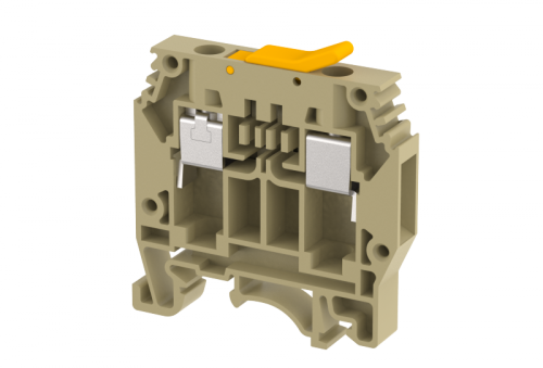Клеммапроходная винтовая 6 мм2, с размыкателем, на 2 подключения, хаки KUDT6(K) | код 1104120006 | Elmex Клеммапроходная винтовая 6 мм2, с размыкателем, на 2 подключения, хаки KUDT6(K) | код 1104120006 | Elmex