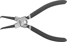 IRBP180 Щипцы загнутые 90° для стопорных колец с ПВХ рукоятками, сжим, 180 мм, 12-65 мм | код IRBP180 | Thorvik