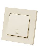 Кнопка звонка 6А сл. кость Сенеж TDM | код SQ1816-0120 | TDM