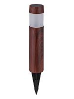 Светильник садовый 39см столб дерево | код KOC_SOL265 | КОСМОС