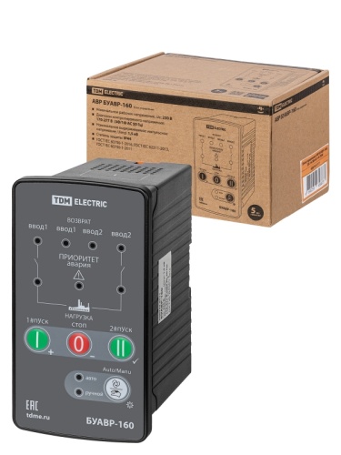 Блок управления АВР БУАВР-160/2Л-1Н 3Ф+N/1+N TDM | код SQ0743-0111 | TDM Блок управления АВР БУАВР-160/2Л-1Н 3Ф+N/1+N TDM | код SQ0743-0111 | TDM