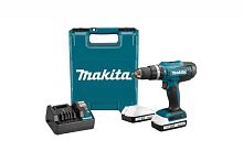 Дрель-шуруповерт Makita HP488D002 18Вт аккум. патрон:быстрозажимной (кейс в комплекте) | код 2032015 | Makita