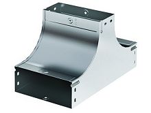 Т-Ответвитель вверх TS 100/80 в комплекте с крепежными элементами и соединительными пластинами, необходимыми для монтажа, горячеоцин | код 37202KHDZ | DKC