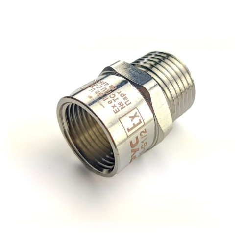 Ex-переходная муфта МПВЛ-G3/4-G1/2 Ех db e II Gb U ГОФРОМАТИК (ЗЭТАРУС) | код zeta30570 | ГОФРОМАТИК Ex-переходная муфта МПВЛ-G3/4-G1/2 Ех db e II Gb U ГОФРОМАТИК (ЗЭТАРУС) | код zeta30570 | ГОФРОМАТИК