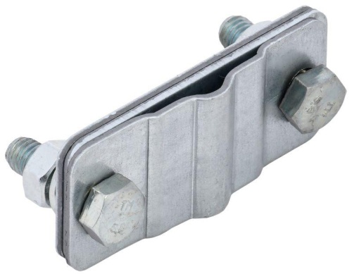  Зажим соединительный параллельный полоса/пруток-полоса оцинкованная сталь | код ZCC24-11-1-16-40 | IEK