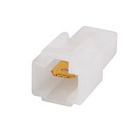 Клемма плоская штекер 6.3 мм 1-1.5 мм кв (РП-п 1.5-(6.3)) + колодка REXANT | код 08-0951 | REXANT