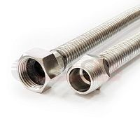 Подводка гибкая для газа 3/4дюйм гайка-штуцер 2м (10/1) 000000 | код 24138 | VALFEX