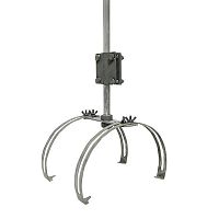 Молниеприемник 1000 мм коньковый регулируемый PROxima | код lp-d5100 | EKF