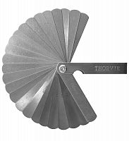 TG25 Комплект щупов 25 пластин 0.04-1мм | код TG25 | Thorvik