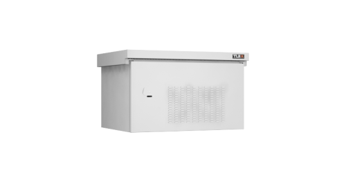 Шкаф настенный климатический TWK-068256-M-GY, Lite, IP55, Ш821хВ482хГ566 мм, цвет серый, муар, RAL 7035, комплектация: монтажные направляющие -2 пары, (Без Розетки -16А -1 шт., без Автомата - 1P 16А -1 шт., без Автомата-1P 6А -1 шт., без Термостата для ве