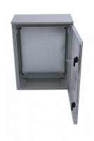 Корпус щита распределительного влагозащищенного с козырьком 400x600x200мм, навесной, пластик, прозрачная дверца | код CP5615 | CETINKAYA PANO