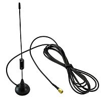 Антенна GSM RUICHI JCXP, 3 м, кабель RG 174, разъём SMA | код 82004 | Ruichi