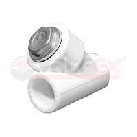 Фильтр сетчатый ВВ 25 х 3/4' полипропиленовый PPR белый | код 10141025 | VALFEX