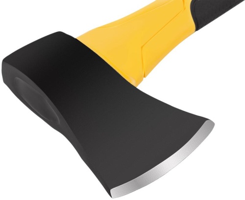 Топор туриста укороченный 450г усилен. фибергласовая ручка; кованая сталь FIT 46258 фото 4