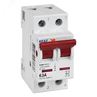 Выключатель нагрузки 2П 63А 400В OptiDin BM63PL-263-УХЛ3 (ВМ63PL) | код 328164 | КЭАЗ