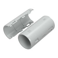 Муфта разборная d32 мм атмосферостойкая серая (36шт/360шт уп/кор) Промрукав | код PR13.0412 | ПРОМРУКАВ