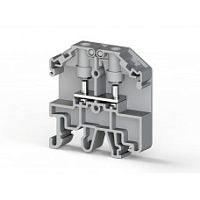 307 180, Клеммник пруж.быстрозажимной (Push in) 2-хярусный, с конт. на DIN-рейку, 2,5 мм.кв., (бежевый), PYK2,5-2FT | код 0.0.0.3.07180 | KLEMSAN