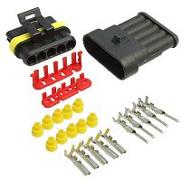 Разъём авт. соединитель RUICHI 7051-1.5-21/11, 12/ 24 (DC) В | код 107495 | Ruichi