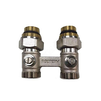 Клапан Н-образный без байпаса+adapter EK 3/4'x1/2' прямой | код HDD 345-15 | РОСТерм