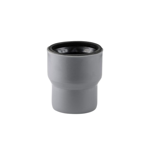 Переход с чугуна на пластик в компл. с манжетой ВК ПП 110/124 сер. | код 36644 | RTP Переход с чугуна на пластик в компл. с манжетой ВК ПП 110/124 сер. | код 36644 | RTP