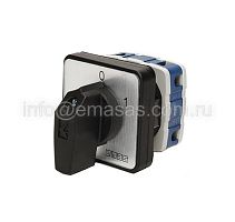 Переключатель двухпозиционный (0-1), 2 полюса, 32А | код PSA032AK231S | EMAS