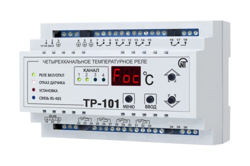 Реле цифровое температурное ТР-101 | код. 3425606101 | Новатек-Электро