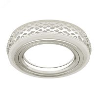 Светильник встраиваемый ДВО под лампу 3 Вт (max) 3000К IP20 d80х25 мм монт d60 мм Backlight Gauss | код BL142 | GAUSS