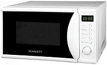 Микроволновая Печь Scarlett SC-MW9020S02D 20л. 700Вт белый/черный | код 1477078 | SCARLETT