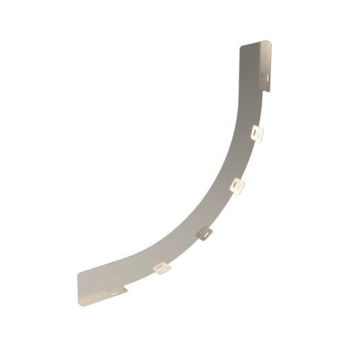 Перегородка SEP для вертикального внутреннего угла 90° H150, R600, в комплекте с крепежными элементами необходимыми для монтажа | код USC90560K | DKC Перегородка SEP для вертикального внутреннего угла 90° H150, R600, в комплекте с крепежными элементами необходимыми для монтажа | код USC90560K | DKC