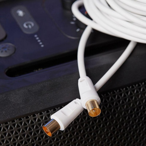 Шнур TV Plug - TV Jack 15м бел. | код 18-0008 | Rexant фото 4 Шнур TV Plug - TV Jack 15м бел. | код 18-0008 | Rexant фото 4