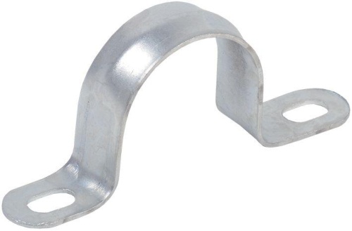 Скоба металлическая двухлапковая d12-13мм (10шт/упак) | код CMAT11-12-010 | IEK