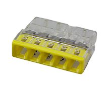 2273-205 Экспресс-клемма 5-проводная до 2,5 мм?, (100 шт./уп.) WAGO | код 07-5134 | WAGO