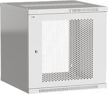 ITK Шкаф LINEA WE 18U 600х600мм дверь перфорированная серый | код LWE3-18U66-PF | ITK by IEK