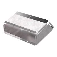 Угол вертикальный внутренний 45 градусов с крышкой Стандарт 400х100 Промрукав | код PR16.0594 | ПРОМРУКАВ