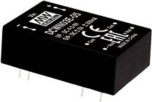 Источник питания DC-DC, 3 Вт, вход 9…18В, выход ±15В/±100мА, изоляция 3000В DC, DIP24 33.8х20.3х10.2мм, -40...+90С | код DCWN03A-15 | MeanWell