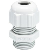 Кабельный ввод, PG7 диапазон обслуживаемых кабелей 3-6,5 мм, IP68, пластик, RAL 7035 серый | код Z5.504.0053.0 | Wieland