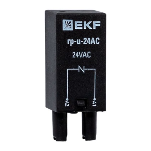 Модуль защитный c варистором 24В AC для промежуточных реле RP AVERES EKF | код rp-u-24AC | EKF