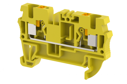 Клемма проходная PUSH-IN 4 мм2, на 2 подключения, желтая PQ4-YELLOW | код 3103010004 | Elmex Клемма проходная PUSH-IN 4 мм2, на 2 подключения, желтая PQ4-YELLOW | код 3103010004 | Elmex