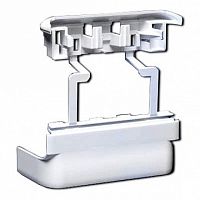 Отвод плоский - для односекционных кабель-каналов DLP 65х150/195/220 - ширина профиля 105мм²- белый | код. 010738 | Legrand