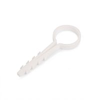 Дюбель-хомут ДХК 16 (бел)(100шт.)(Fortisflex) | код 89736 | Fortisflex