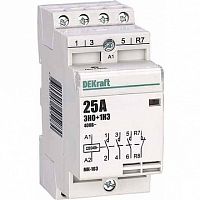 Модульный контактор МК-103 4P 5.4А 400/230 AC | код. 18068DEK | DEKraft