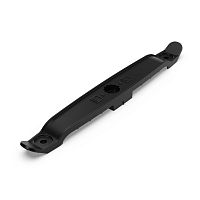 Держатель плоского кабеля двусторонний для прямого монтажа на 8 мест черный (20шт/300шт уп/кор) Промрукав | код PR13.0441 | ПРОМРУКАВ